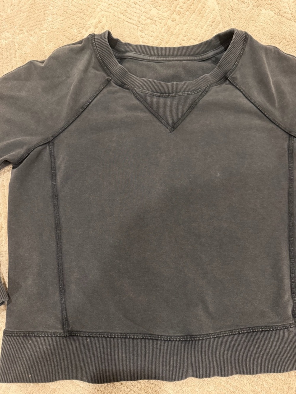 lululemon athletica Black Crewneck Sweatshirt - Picture 2 of 4